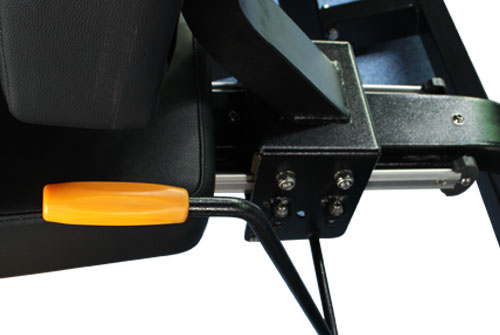 大腿伸展訓練器坐墊調(diào)節(jié)